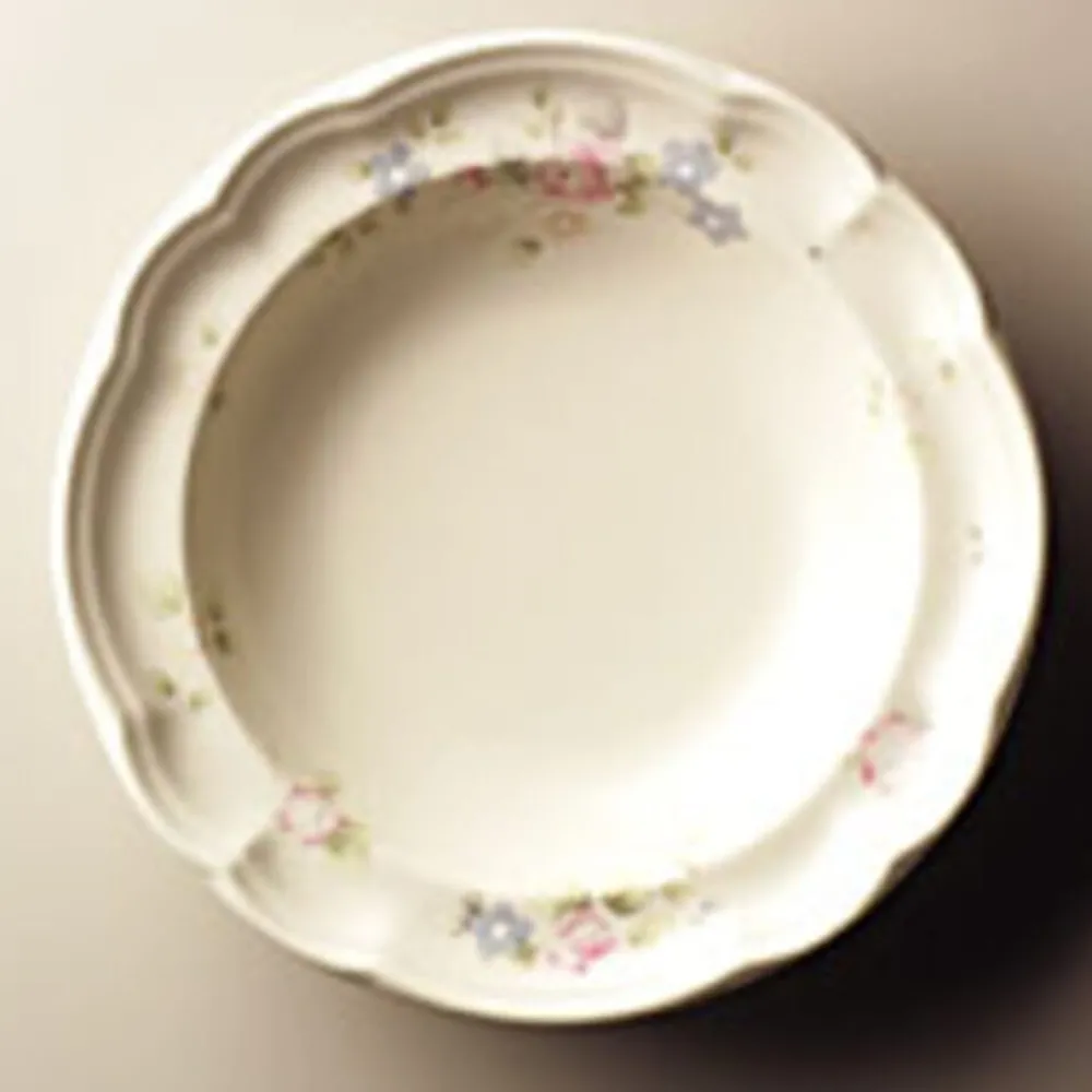 Pfaltzgraff® Tea Rose Set of 4 Rim Soup Bowls- Soup Cereal Bowls
