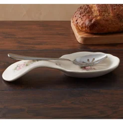 Pfaltzgraff® Tea Rose Spoon Rest- Spoon Rests And Trivets