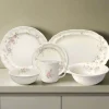 Pfaltzgraff® Tearose 32 Piece Dinnerware Set Service for 8 with Serveware- Dinnerware Service For 8