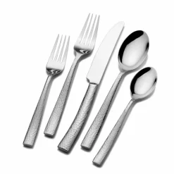 Towle® Living Textured 20 Piece Flatware Set, Service for 4- Sets