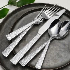 Gourmet Basics® Tilly 20 Piece Flatware Set, Service for 4- Sets