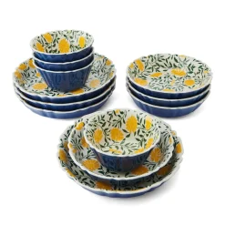 Pfaltzgraff® Tranquil Elegance 12 Piece Dinnerware Bowl Set, Service for 4- Dinnerware Service For 4