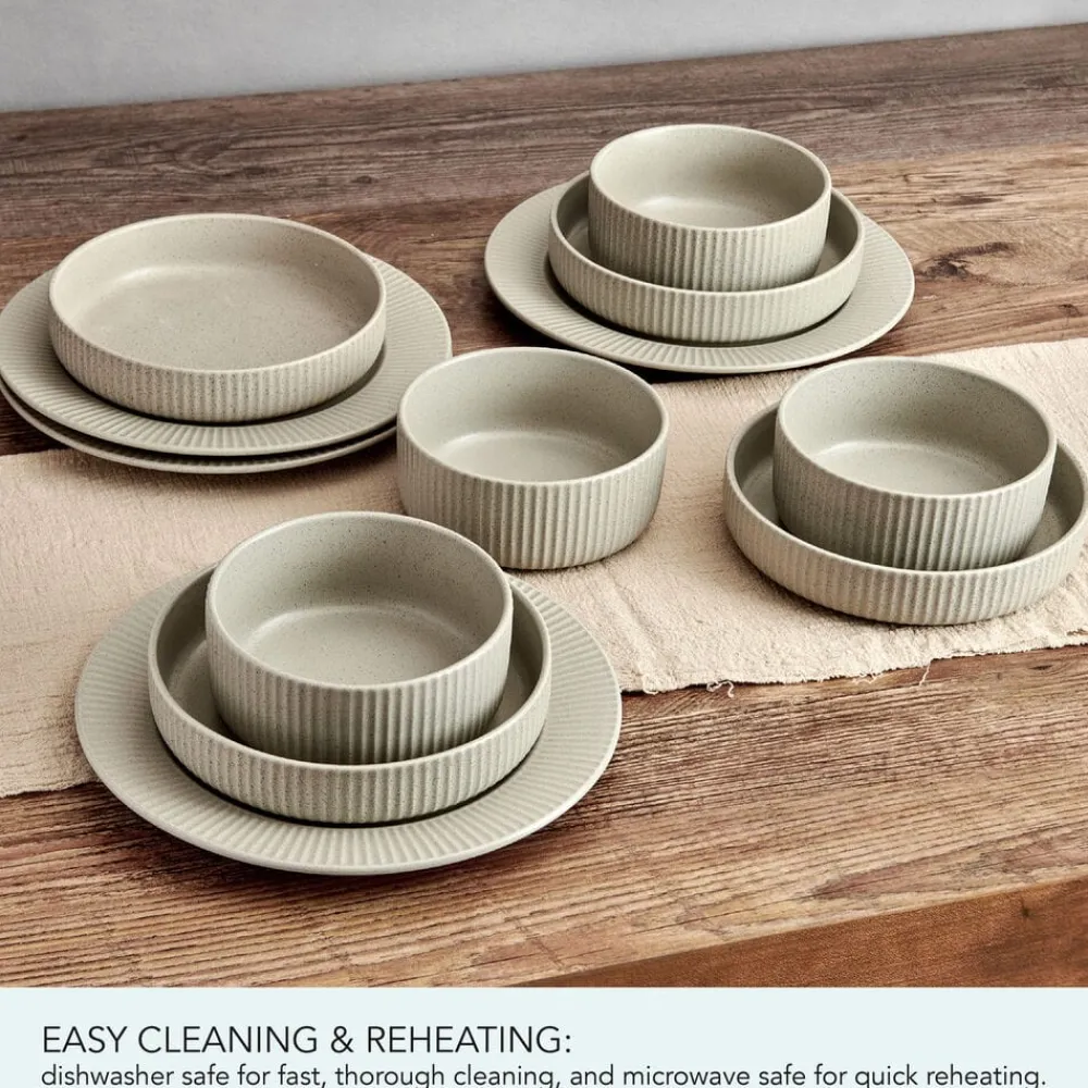 Pfaltzgraff® Tranquility 12 Piece Dinnerware Set, Service for 4- Dinnerware Service For 4