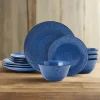 Pfaltzgraff® Trellis Rooster Blue 12 Piece Set, Service for 4- Dinnerware Service For 4