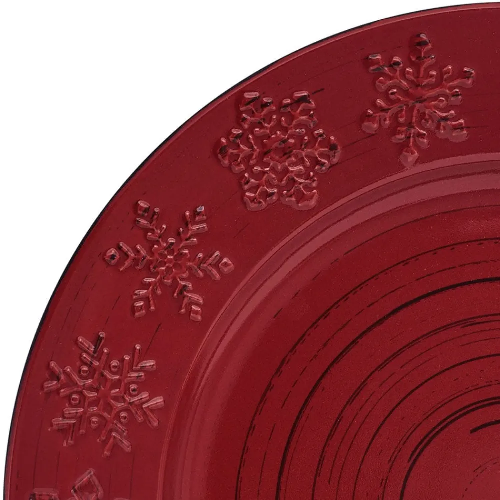 Pfaltzgraff® Trellis Snowflakes 12 Piece Dinnerware Set, Service for 4- Dinnerware Service For 4