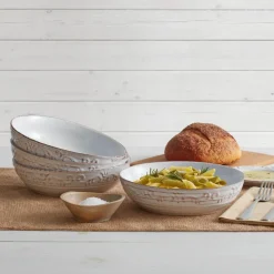 Pfaltzgraff® Trellis White Individual Pasta Bowl- Pasta Bowls