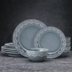 Pfaltzgraff® Valerie 12 Piece Dinnerware Set, Service for 4- Dinnerware Service For 4