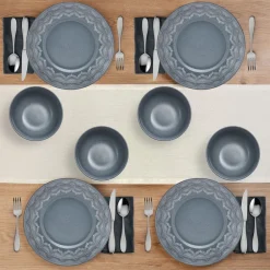 Pfaltzgraff® Valerie 12 Piece Dinnerware Set, Service for 4- Dinnerware Service For 4