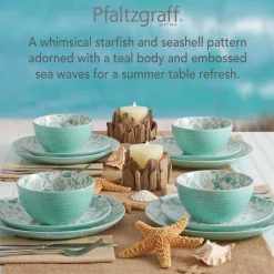 Pfaltzgraff® Venice 16 Piece Dinnerware Set, Service for 4- Dinnerware Service For 4
