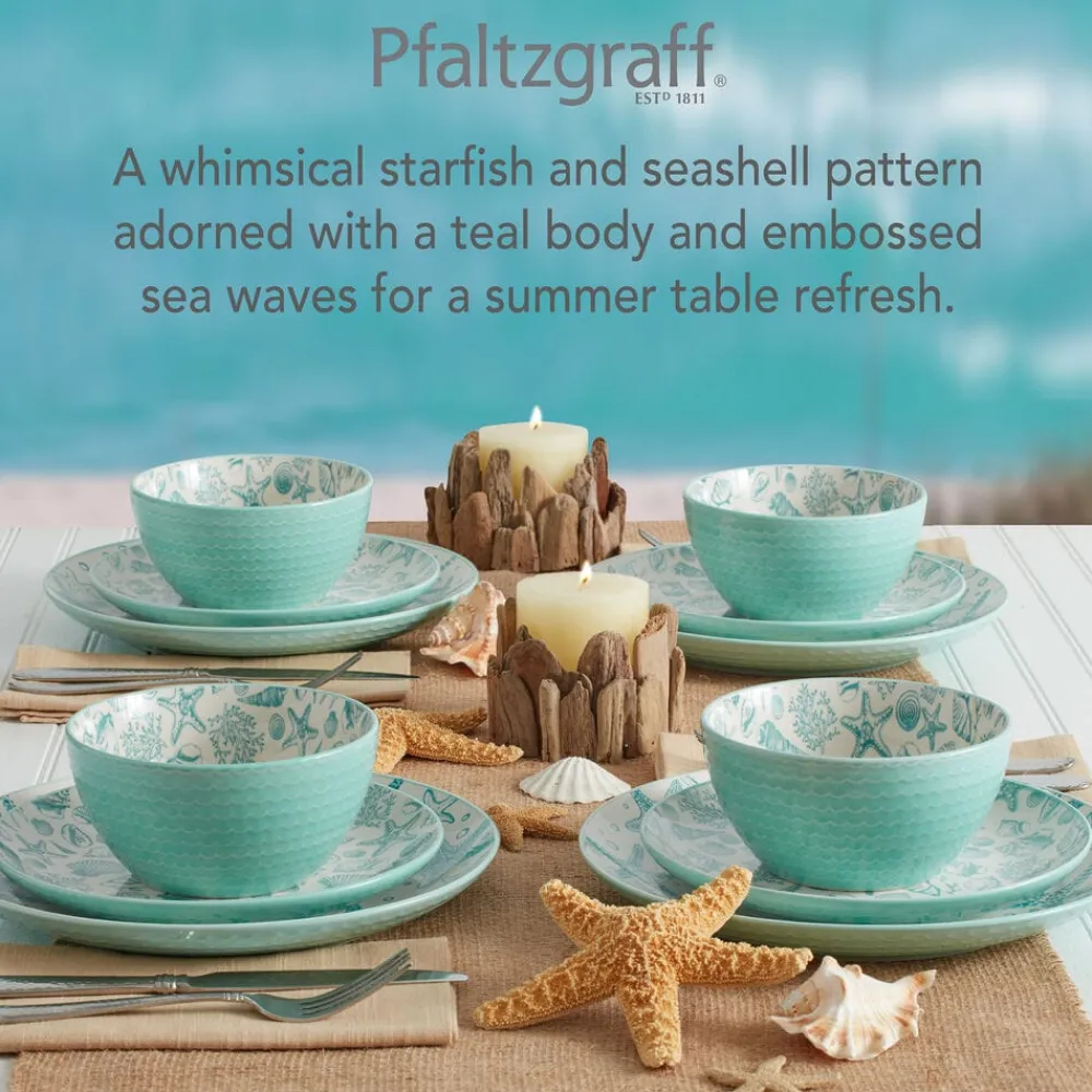 Pfaltzgraff® Venice 16 Piece Dinnerware Set, Service for 4- Dinnerware Service For 4