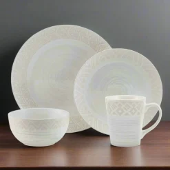 Pfaltzgraff® Vera 16 Piece Dinnerware Set, Service for 4- Dinnerware Service For 4