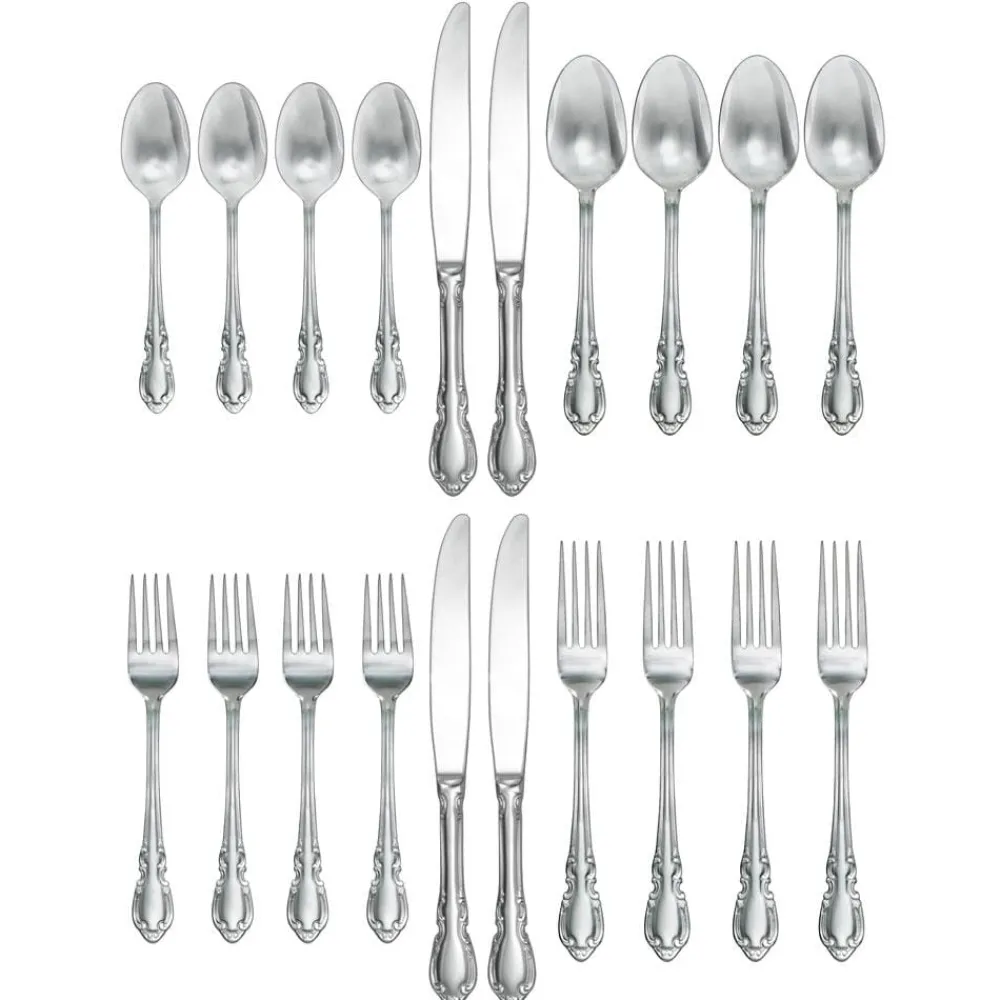 Pfaltzgraff® Vienna 20 Piece Flatware Set, Service for 4- Sets