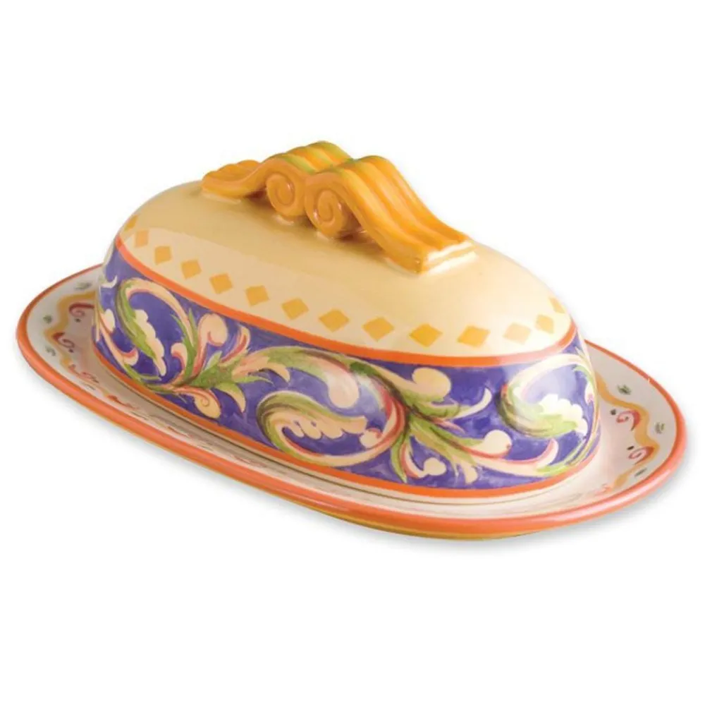 Pfaltzgraff® Villa della Luna® Covered Butter Dish- Butter Dishes
