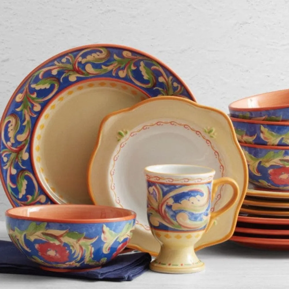 Pfaltzgraff® Villa della Luna® Dinnerware Set- Dinnerware Service For 8|Dinnerware Service For 4