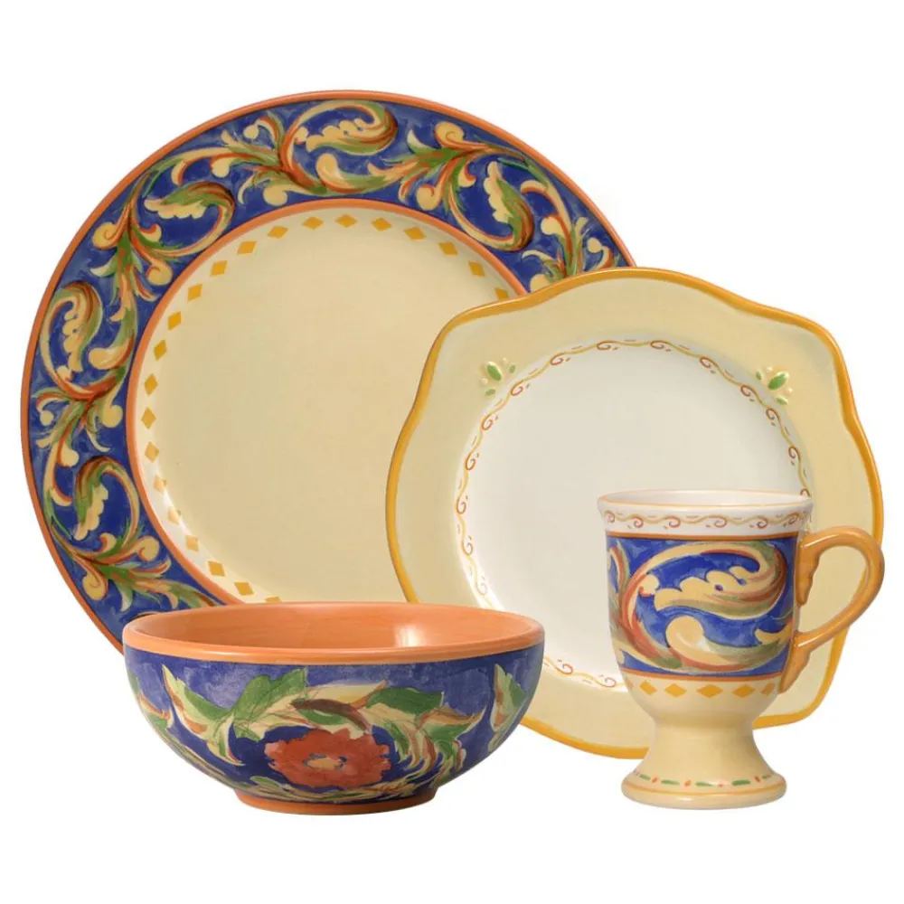 Pfaltzgraff® Villa della Luna® Dinnerware Set- Dinnerware Service For 8|Dinnerware Service For 4