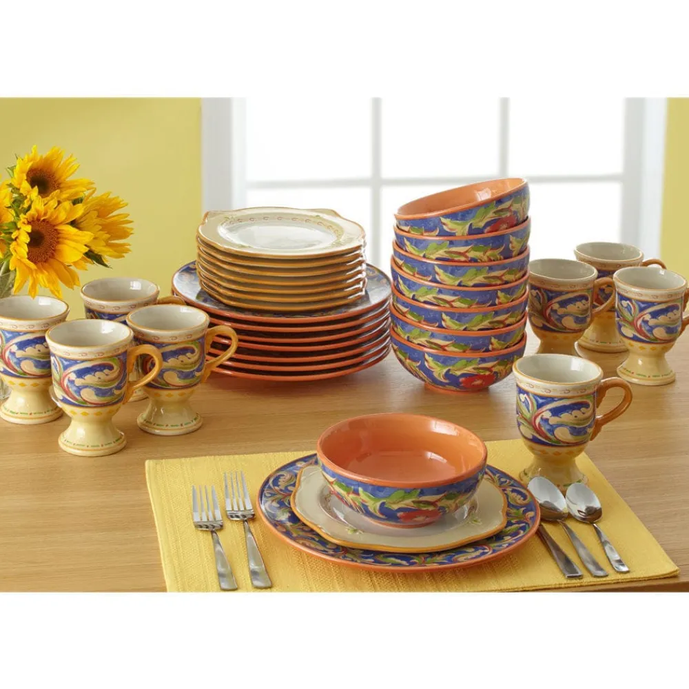 Pfaltzgraff® Villa della Luna® Dinnerware Set- Dinnerware Service For 8|Dinnerware Service For 4