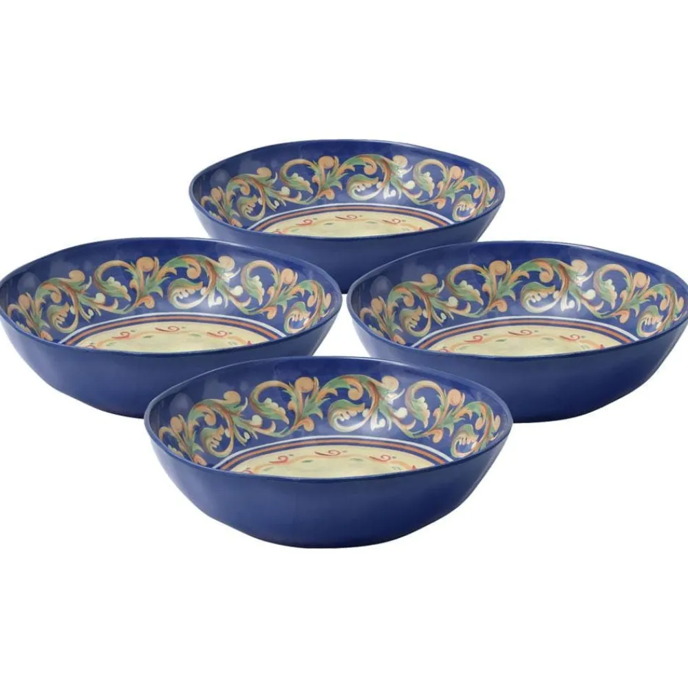 Pfaltzgraff® Villa della Luna® Set of 4 Outdoor Melamine Cereal Bowls- Soup Cereal Bowls