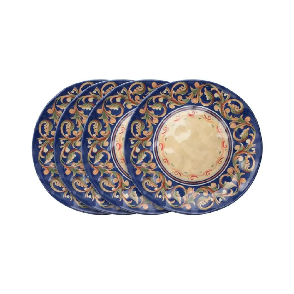 Pfaltzgraff® Villa della Luna® Set of 4 Outdoor Melamine Salad Plates- Salad Plates