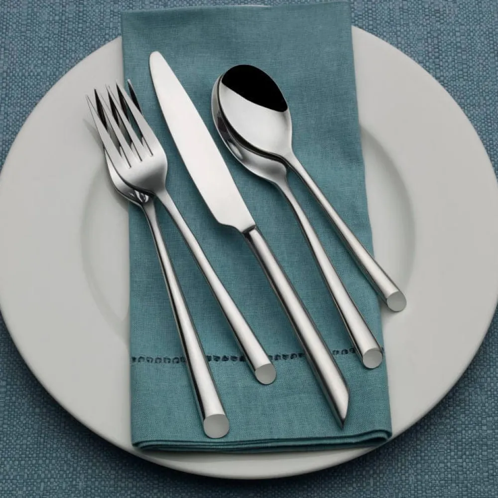Towle® Living Wave Forged 42 Piece Flatware Set, Service for 8- Sets