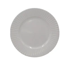 - White Embossed 32 Piece Dinnerware Set, Service for 8- Dinnerware Service For 8