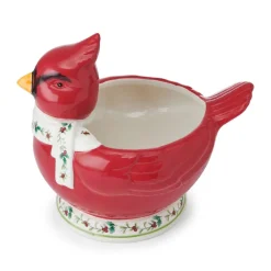Pfaltzgraff® Winterberry® Cardinal Candy Bowl- Serve Bowls