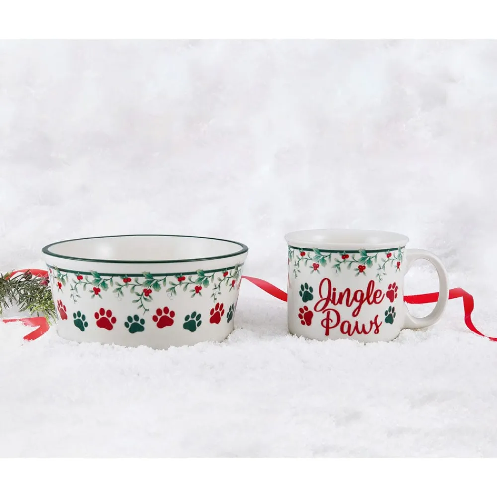 Pfaltzgraff® Winterberry® Sentiment Mug and Pet Bowl Set- Coffee Mugs