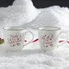 Pfaltzgraff® Winterberry® Set of 2 Baby Its Cold Outside and Let It Snow Mugs- Coffee Mugs
