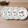 Pfaltzgraff® Winterberry® Set of 4 Gnome Salad Plates- Salad Plates