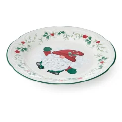 Pfaltzgraff® Winterberry® Set of 4 Gnome Salad Plates- Salad Plates