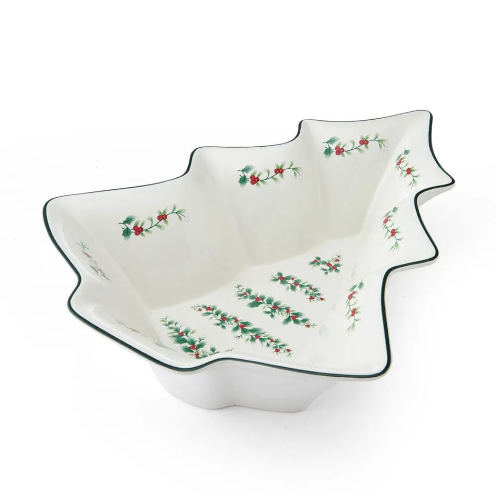 Pfaltzgraff® Winterberry® Tree Serve Bowl- Serve Bowls