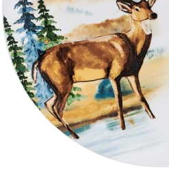 Studio Nova Woodland Animals 12 Piece Dinnerware Set, Service for 4- Dinnerware Service For 4