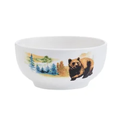 Studio Nova Woodland Animals 12 Piece Dinnerware Set, Service for 4- Dinnerware Service For 4