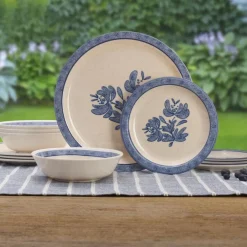 Pfaltzgraff® Yorktowne Outdoor Melamine Dinnerware Set- Dinnerware Service For 8|Dinnerware Service For 4