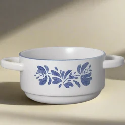 Pfaltzgraff® Yorktowne Double Handled Soup Bowl- Soup Cereal Bowls