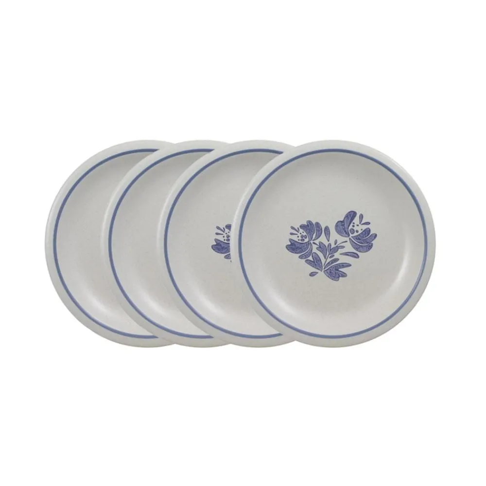 Pfaltzgraff® Yorktowne Set of 4 Bread and Butter or Dessert Plates- Appetizer Plates