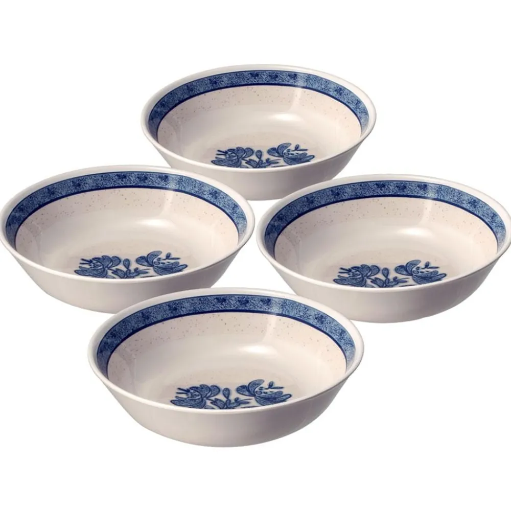 Pfaltzgraff® Yorktowne Set of 4 Outdoor Melamine Cereal Bowls- Soup Cereal Bowls