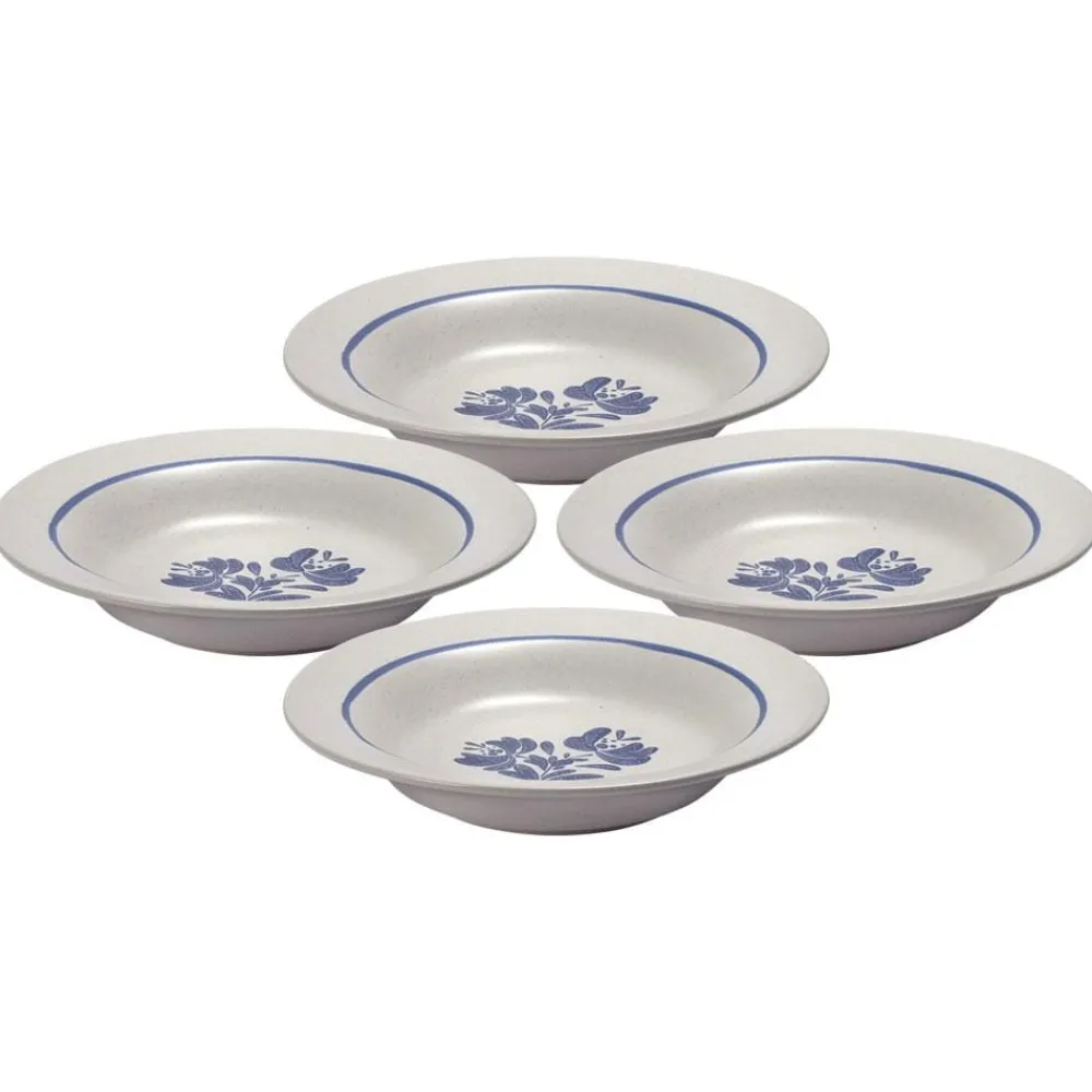 Pfaltzgraff® Yorktowne Set of 4 Rim Soup Bowls- Soup Cereal Bowls